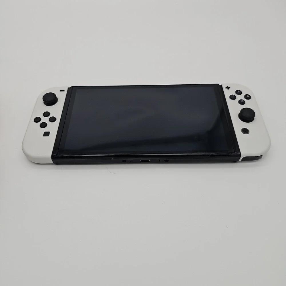 Nintendo Switch OLED Model Console HEG-001 64GB With Joycons TESTED CLEAN